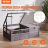 Schildkrötengehege Schildkrötenhaus Terrarium aus Holz Produktbild-Vorschau 2