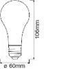 Ledvance LED Smart+ Filament A60 Birne 6W = 52W E27 Gold Produktbild-Vorschau 3