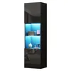 Flieks Vitrine mit LED-Beleuchtung, Hochschrank Produktbild-Vorschau 8