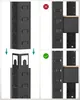 Illustration showing how to assemble a shelving unit, with examples of correct and incorrect connections. Produktbild-Vorschau