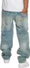 Jeans uomo Ecko Unltd. Hang Loose Fit Jeans in denim blu Anteprima dell’immagine prodotto 6