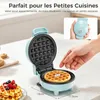YASHE Mini gaufrier ABW59C, 550 W, plaque 10 cm, Voir les images du produit 3
