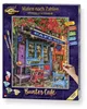 MNZ "Café Mediterráneo" – Cuadro para pintar por números, Vista previa de la imagen del producto 3