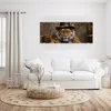Glasbild 100x40cm in XXL für Wohnzimmer, Schlafzimmer Motiv Produktbild-Vorschau 2