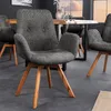 riess-ambiente Drehbarer Design Stuhl BALTIC dunkelgrau Produktbild-Vorschau 1
