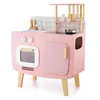 Kinderküche aus Holz – Retro-Design, rosa, inkl. Zubehör & Produktbild-Vorschau 12