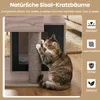 COSTWAY Arbre à chat en bois, 93 cm, arbre à chat avec Voir les images du produit 5