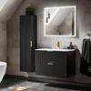 Waschtischunterschrank mit Waschbecken 80cm Produktbild-Vorschau 8