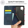 Galaxy A12 5G Hülle, Standfunktion Kartenfach Wallet Leder Produktbild-Vorschau 5