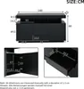Merax Sideboard mit LED, Kommode mit Acryl und Glasböden, Produktbild-Vorschau 10