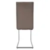 ML-Design 6er Set Esszimmerstuhl mit Rückenlehne, Braun, Produktbild-Vorschau 4