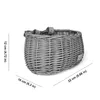 Panier viennois Mini Gris - Panier vélo pour enfants & vélo Voir les images du produit 3