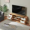 Fernsehschrank 'Bordkak' mit 4 Schubladen 140 x 30 x 45 cm Produktbild-Vorschau 3