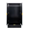 Vertikaler Doppel-Tuerenschrank mit 1 Schublade 90x55x180 Produktbild-Vorschau 4