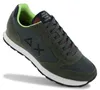 SUN68 Tom Fluo - Baskets pour hommes, couleur vert Voir les images du produit 1