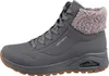 A side view of a gray Skechers boot with a knitted cuff. Anteprima dell’immagine prodotto