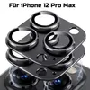 A close-up view of camera lens protectors for an iPhone 12 Pro Max, stacked on top of each other. Anteprima dell’immagine prodotto