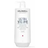 A white bottle of Goldwell Dualsenses Ultra Volume Bodifying Shampoo with a pump dispenser. Anteprima dell’immagine prodotto