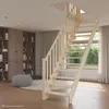 Holztreppe Intercon Casablanca | Fichte | gerader Verlauf | Produktbild-Vorschau 5