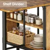 BEALIFE Klappbarer Esstisch 130x80x74 cm mit Rollen & Produktbild-Vorschau 6