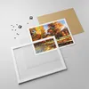 Gerahmtes Poster - Weißer Rahmen - Park Herbst Wasser - Produktbild-Vorschau 4