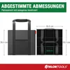 ATHLONTOOLS 2er Set Flaschenträger 6 Flaschen - schwarz Produktbild-Vorschau 3