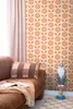 ESTAhome Tapete Blumen Orange 50 x 900 cm Produktbild-Vorschau 6