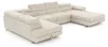 Sofiland Cordo Canapé XXL Panoramique Convertible Chaise Voir les images du produit 8