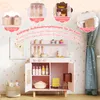 COSTWAY Cucina per bambini, cucina giocattolo per bambini Anteprima dell’immagine prodotto 7