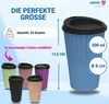 Tasse à café to go 300 ml - Tasse avec couvercle & aspect Voir les images du produit 4
