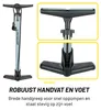 Pompe à vélo Dunlop Pompe à air vélo pour valves Dunlop, Voir les images du produit 4