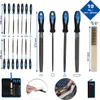Set di lime Brilliant Tools con spazzola per lime, 19 pezzi Anteprima dell’immagine prodotto 15