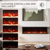 Elektrický krb BALDERIA pure Orson 60 – nástenný/vestavný Náhľad obrázku produktu 4