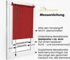 Diagram showing how to measure a window for a roller blind. Produktbild-Vorschau