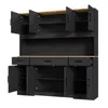 Armoire haute Flieks avec rangement multi-étagères, 2 Voir les images du produit 11