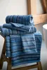 Pip Studio Handtuch Geometric Print Farbe Dark Blue Größe Produktbild-Vorschau 4