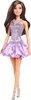 Modello Barbie - abito viola con gonna a palloncino HYT92 Anteprima dell’immagine prodotto 2
