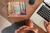MuchoWow® Mauspad Mousepad Wald - Herbst - Laub 23x19 cm - Produktbild-Vorschau 3