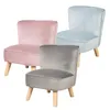 Three children's chairs in different colors (pink, gray, and light blue) are arranged on a white background. Produktbild-Vorschau
