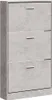 vidaXL Szafka na buty betonowa szara 59x17x108 cm materiał Podgląd zdjęcia produktu 1