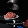 Pressa professionale per hamburger Ø 100 mm in alluminio - Anteprima dell’immagine prodotto 2