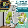 KIDIZ® 3in1 Hochstuhl Kinderhochstuhl inkl. Spielbügel , Produktbild-Vorschau 7