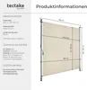 tectake® Taija clamp markýza různé velikosti hladký chod Náhled obrázku produktu 11