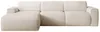 Selsey Bouvi – Ecksofa, Ottomane links, creme, Bouclé Produktbild-Vorschau 5
