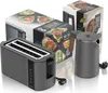 Arendo Frühstücks-Set Edelstahl, Wasserkocher mit Produktbild-Vorschau 6