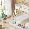 MODFU Letto a castello Letto per bambini 90x200cm e Anteprima dell’immagine prodotto 17