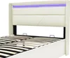Flieks Boxspring posteľ s matracom 140x200 cm, čalúnená Náhľad obrázku produktu 5