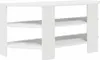 vidaXL Mobile TV angolare, 102x40,5x45 cm, bianco, Anteprima dell’immagine prodotto 7