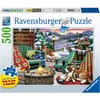 Ravensburger Puzzle 16442 - Apr#s-Ski - 500 Teile Large Produktbild-Vorschau 3