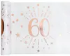 60. Geburtstag roségold Tischläufer 5 m x 30 cm Zahl 60 Produktbild-Vorschau 1